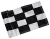 Checkered Flag Black & White Small