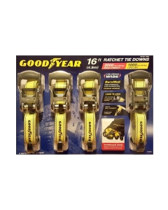 Good Year Ratchet Tie Downs (4 Pack)