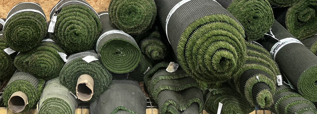 artificial turf remants